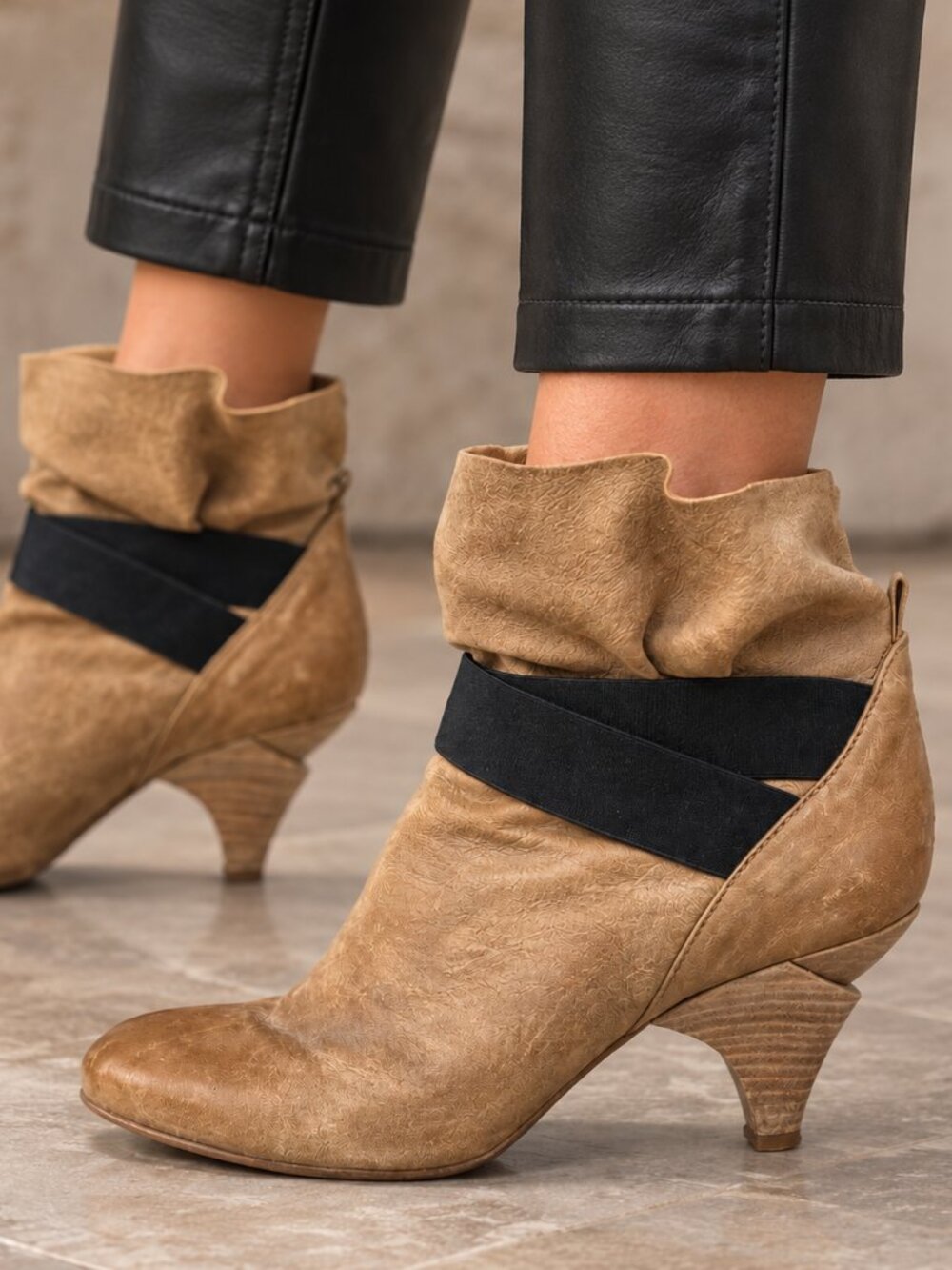 Latitude Femme Italian Leather Boots 7.5